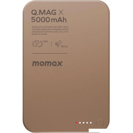 Внешний аккумулятор Momax Q.Mag X Magnetic IP116A 5000mAh (коричневый)