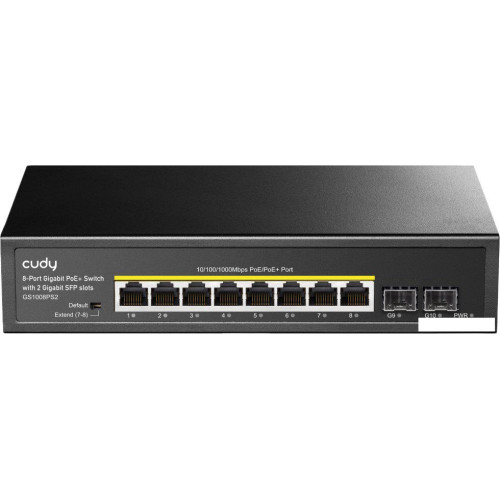 Неуправляемый коммутатор Cudy GS1008PS2 1.0
