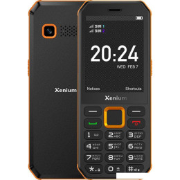 Телефон Xenium X300 (оранжевый/черный)