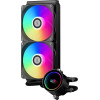 Система жидкостного охлаждения для процессора PCCooler DA240 ARGB (черный)