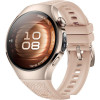 Умные часы Huawei Watch 5 42 мм (песочный, с бежевым силиконовым ремешком, международная версия)