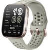 Умные часы Amazfit Bip 6 (титановый, с светло-серым силиконовым ремешком)