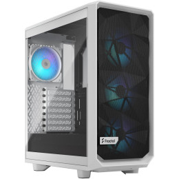 Корпус Fractal Design Meshify 2 Compact RGB White TG Clear Tint FD-C-MES2C-08
