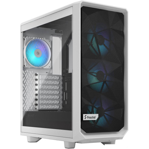 Корпус Fractal Design Meshify 2 Compact RGB White TG Clear Tint FD-C-MES2C-08