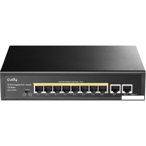 Неуправляемый коммутатор Cudy GS1010PE 1.0