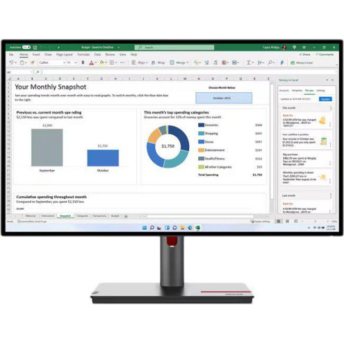 Монитор Lenovo ThinkVision P27h-30 63A1GAT1UK