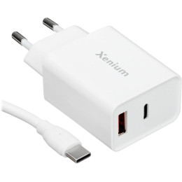 Сетевое зарядное Xenium X252 (белый)