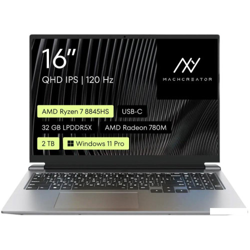 Ноутбук Machcreator Vision L16 Origin XT JJ00G600HRU