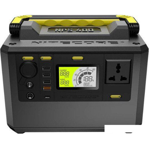 Портативная зарядная станция Nitecore NPS400 117 000 мАч