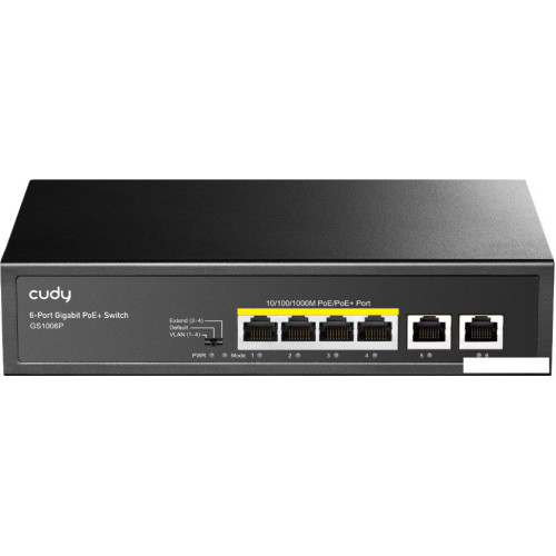Неуправляемый коммутатор Cudy GS1006P 2.0