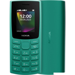 Телефон Nokia 106 (2023) Dual SIM TA-1564 (зеленый)