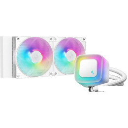 Система жидкостного охлаждения для процессора DeepCool LE240 WH V2 R-LE240-WHAMMN-G-2