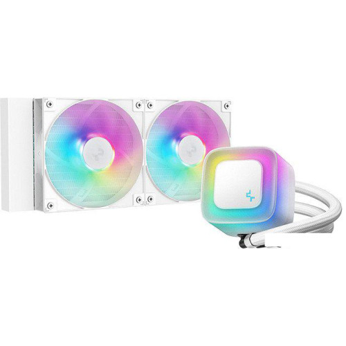 Система жидкостного охлаждения для процессора DeepCool LE240 WH V2 R-LE240-WHAMMN-G-2