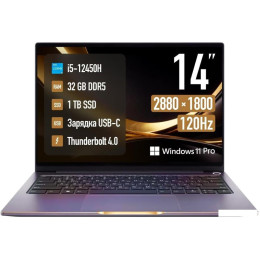 Ноутбук Machcreator Prime X14 Pro JJ00G100FRU