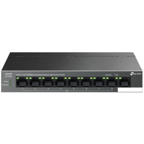 Неуправляемый коммутатор TP-Link LiteWave LS109P V1