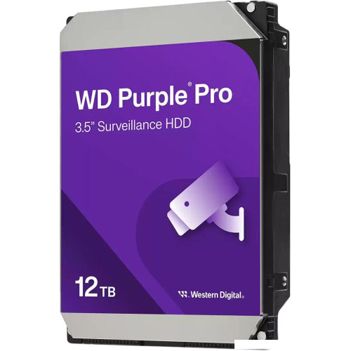 Жесткий диск WD Purple Pro 12TB WD122PURP