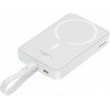 Внешний аккумулятор Baseus Magnetic Mini Wireless Fast Charge 20W 10000mAh (белый)