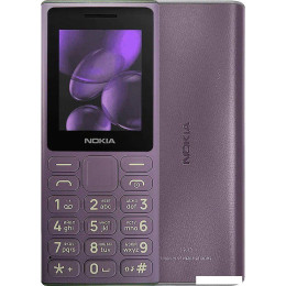 Телефон Nokia 108 (2024) Dual SIM TA-1627 (фиолетовый)