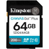 Карта памяти Kingston Canvas Go! Plus SDXC 64GB SDG4/64GB