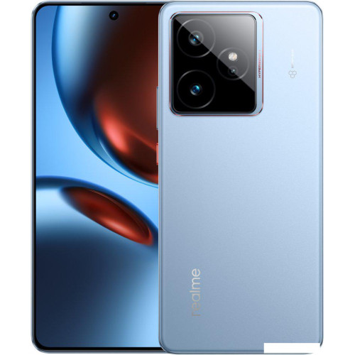 Телефон Realme GT7 RMX5061 12GB/256GB международная версия (ледяной синий)