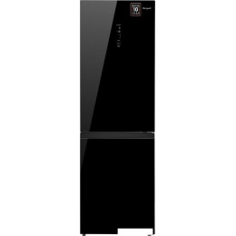 Холодильник Weissgauff WRK 185 Total NoFrost Inverter Black Glass