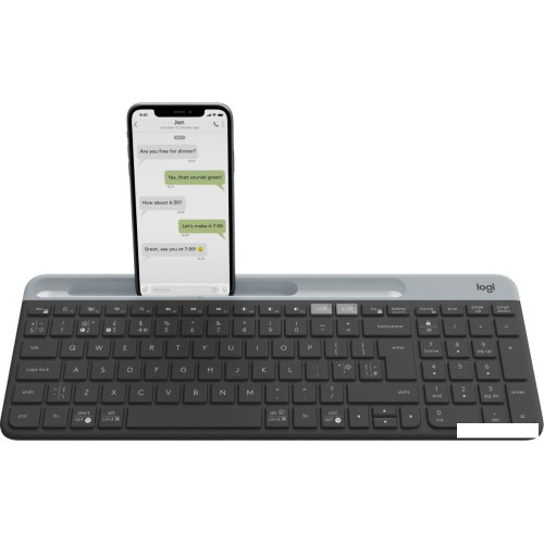 Клавиатура Logitech K580 Slim 920-009208 (графитовый)