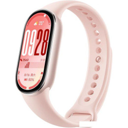 Фитнес-браслет Xiaomi Smart Band 10 M2459B1 (розовое золото, с розовым силиконовым ремешком, международная версия)