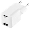 Сетевое зарядное uBear Pulse Dual WC13WHPD30QC18-AC