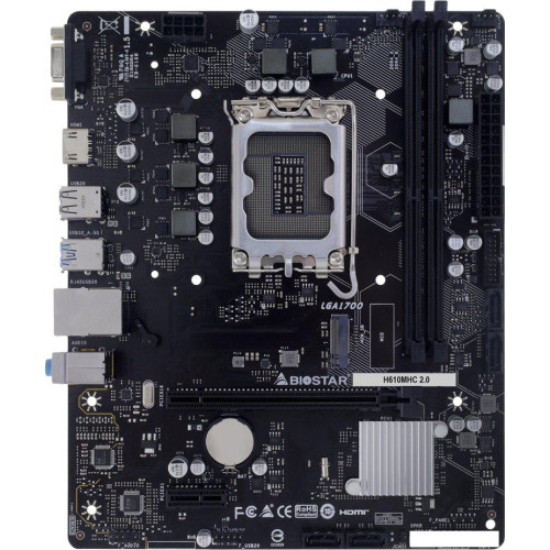 Материнская плата BIOSTAR H610MHC 2.0 Ver. 6.0
