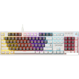 Клавиатура Defender Dasher GK-472 (серый/белый)