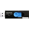 USB Flash A-Data UV320 32GB (черный/голубой)