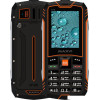 Телефон Maxvi R10 (черный/оранжевый)
