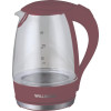 Электрический чайник Willmark WEK-1708G (бордовый)
