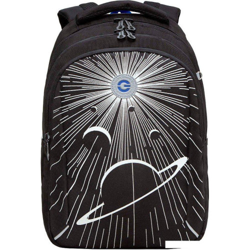 Школьный рюкзак Grizzly RB-452-2f (черный)