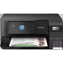МФУ Epson EcoTank L3560 (ресурс стартовых контейнеров 6600/5900, контейнер 103)