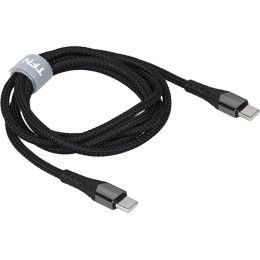 Кабель TFN USB Type-C - USB Type-C TFN-CKNUSBCC12MBK (1.2 м, черный)
