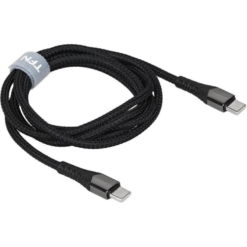 Кабель TFN USB Type-C - USB Type-C TFN-CKNUSBCC12MBK (1.2 м, черный)