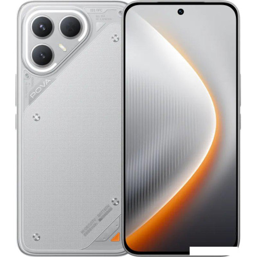 Телефон Tecno Pova 7 Pro 8GB/256GB (динамичный серый)