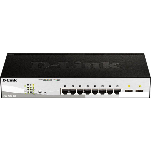 Настраиваемый коммутатор D-Link DGS-1210-08P/G3A