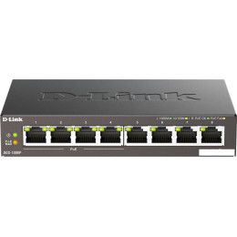 Неуправляемый коммутатор D-Link DGS-1008P/F3A