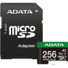 Карта памяти ADATA SPEED PLUS microSDXC 256GB UD256GUI3V30A2SP-RA1 (с адаптером)