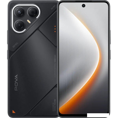 Телефон Tecno Pova 7 5G 8GB/256GB (графитовый черный)