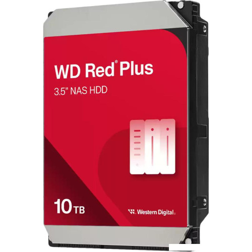 Жесткий диск WD Red Plus 10TB WD100EFGX