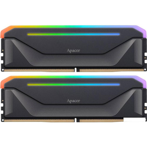 Оперативная память Apacer NOX RGB 2x32ГБ DDR5 5200 МГц AH5U64G52C522NBAA-2