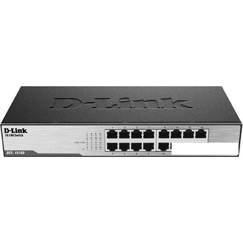 Неуправляемый коммутатор D-Link DES-1016D/I1A