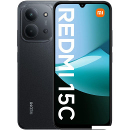 Телефон Xiaomi Redmi 15C 4G 8GB/256GB европейская версия (черный)