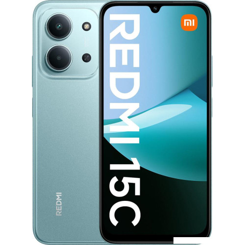 Телефон Xiaomi Redmi 15C 4G 8GB/256GB европейская версия (зеленый)