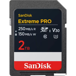 Карта памяти SanDisk Extreme PRO SDXC SDSDXXD-2T00-GN4IN 2TB