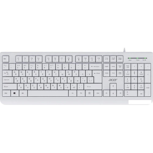 Клавиатура Acer OKW400 (белый)
