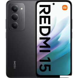 Телефон Xiaomi Redmi 15 4G 6GB/128GB европейская версия (черный)